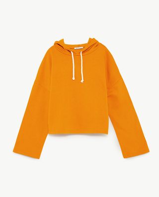 Zara + Hooded Sweatshirt
