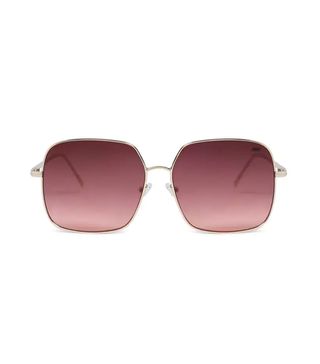 Melt + Square Frame Sunglasses
