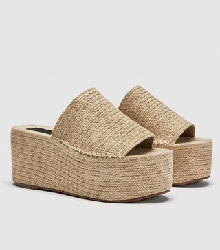 Zara + Jute Platform Sandals