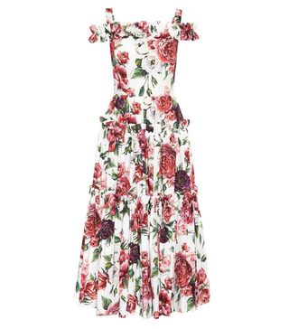 Dolce & Gabbana + Floral Dress