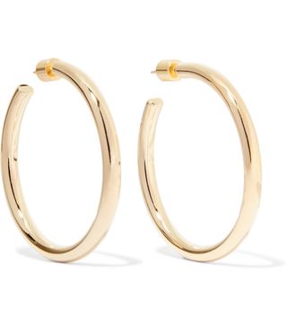 Jennifer Fisher + Baby Lilly Gold-Plated Hoop Earrings