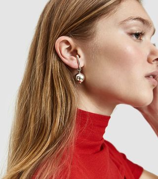 Sophie Buhai + Silver Lobe Drop Earrings