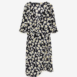 Zara + Floral-Print Dress