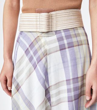 Zara + Belt With Transparent Buckle