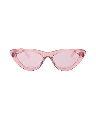 Chimi Eyewear + Pink Cat Eye Sunglasses Pink