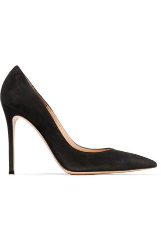 Gianvito Rossi + 105 Suede Pumps