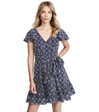 Shoshanna + Eyelet Lace Dress