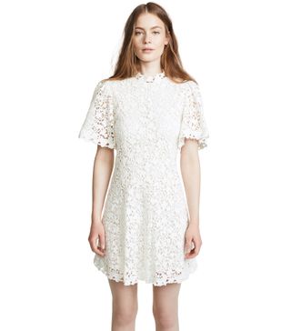 Rebecca Taylor + Floral Lace Dress