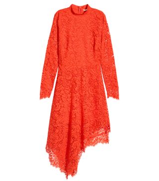 H&M + Asymmetric Lace Dress