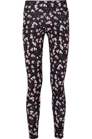 Bodyism + Emilia Wickstead Liv Floral-Print Stretch Leggings