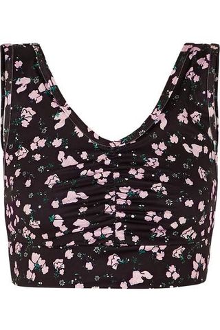 Bodyism + Emilia Wickstead Liv Floral-Print Stretch-Jersey Sports Bra