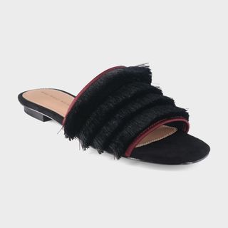 Who What Wear x Target + Brea Fringe Slide Sandal