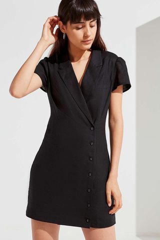 Urban Outfitters + Clementine Double-Breasted Collared Dress