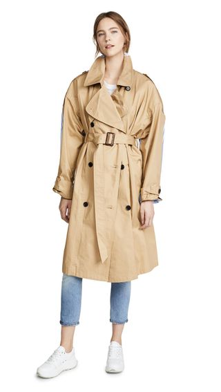 PushButton + Combo Trench Coat