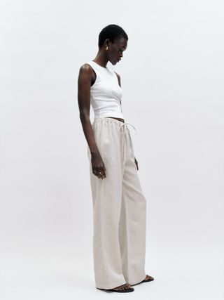 The Reformation + Olina Linen Pant