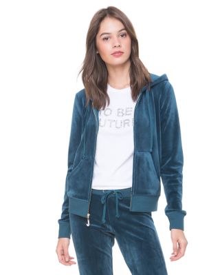 Juicy Couture + Ultra Luxe Velour Robertson Jacket