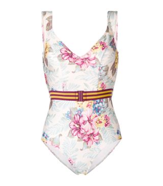 Zimmermann + Hibiscus Floral Print Swimsuit