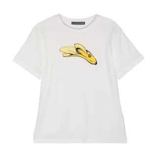 AlexaChung + Printed Cotton Jersey T-Shirt