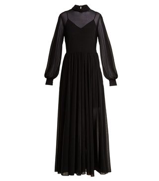 Diane von Furstenberg + High-Neck Maxi Dress
