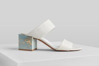 Gray Matters + Marmol Sandal Bianco Azzuro