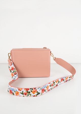 The Frankie Shop + Pastel Pink Boxy Shoulder Bag