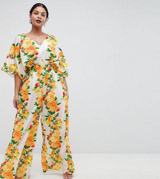 ASOS Curve + Kimono Jumpsuit