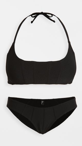 Lisa Marie Fernandez + Corset Bikini Set