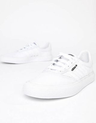 Adidas + Skateboarding 3mc Vulc Trainers in White