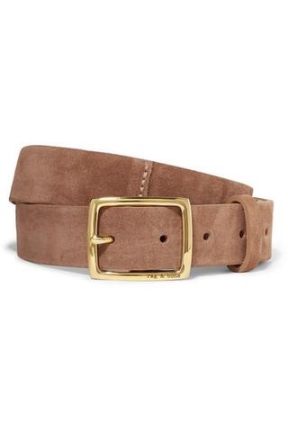 Rag & Bone + Boyfriend Suede Belt