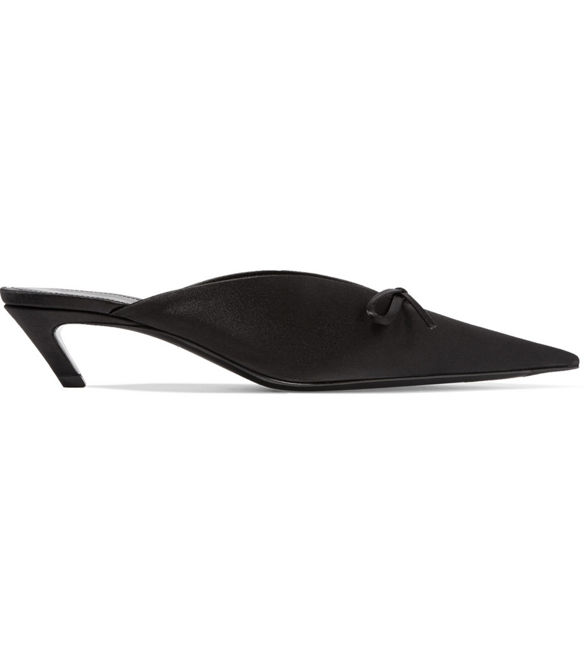 Balenciaga + Knife Satin Mules