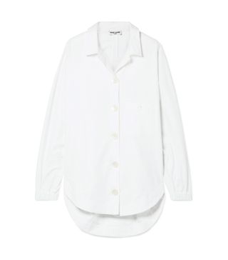 Opening Ceremony + Oversized Brushed Cotton-Poplin Shirt