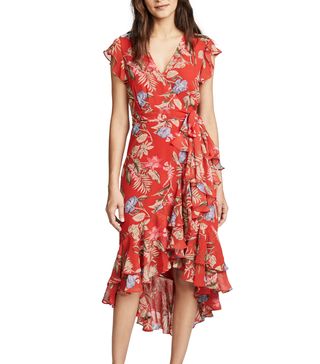 Wayf + Clara Wrap Dress