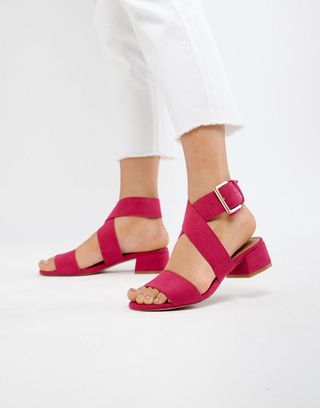 ASOS Design + Federal Flat Sandals