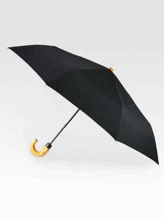 Saks Fifth Avenue + Three-Section Automatic Umbrella