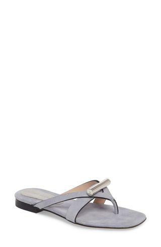 Stuart Weitzman + Arro Thong Sandal