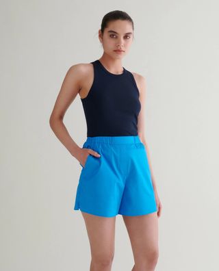 Rise & Fall + Women's Organic Cotton Poplin Shorts