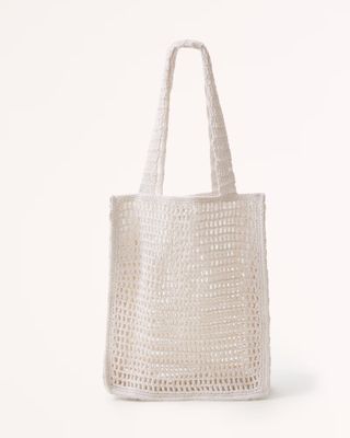 Abercrombe & Fitch + Crochet Tote Bag