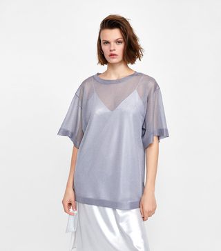 Zara + Thin Oversized Top