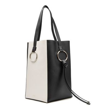 Nina Ricci + Totem Two-Tone Leather Tote