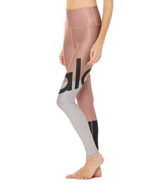 Alo + High-Waist Airlift Leggings in Alo Graphic