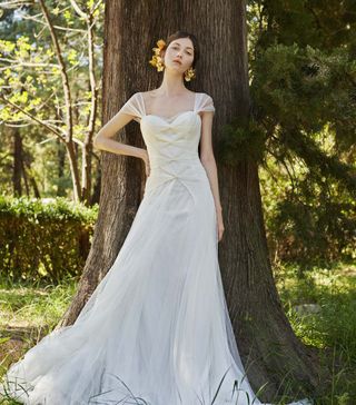 Costarellos Bridal + Ethereal Sweetheart Gown