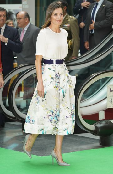 Queen Letizia's Affordable Skirt Outfit | Who What Wear