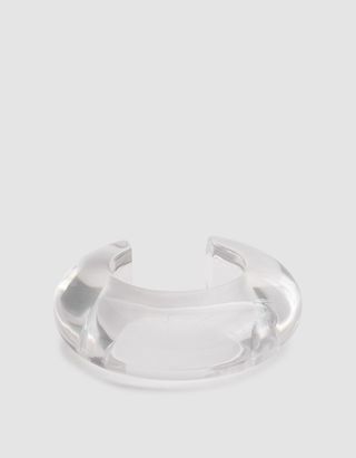 Lizzie Fortunato + Arc Cuff in Clear