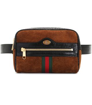Gucci + Ophidia Small Suede Belt Bag
