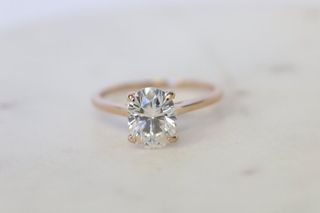 Olive Ave. + Moissanite Engagement Ring