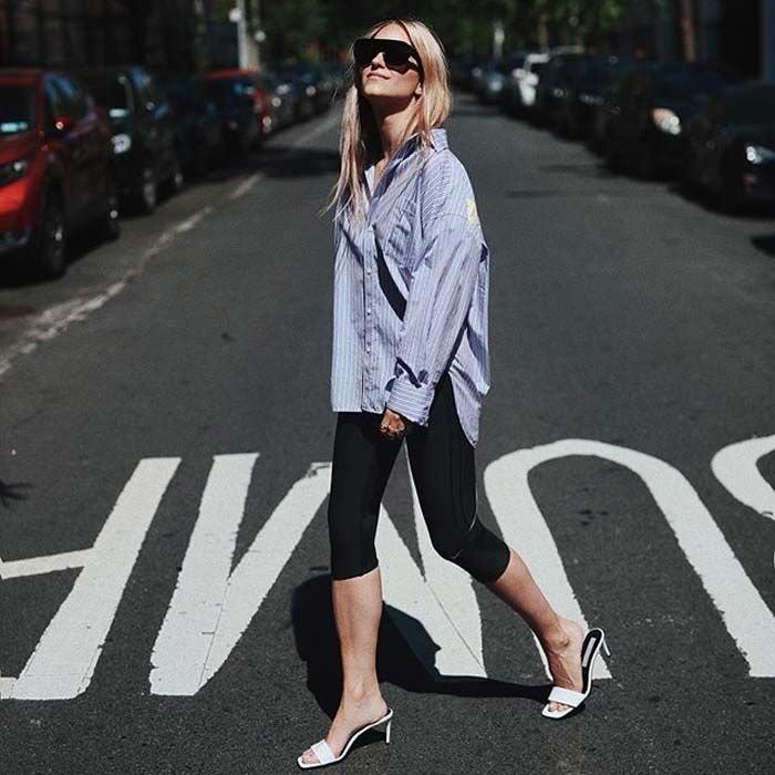 15 Shirts to Wear With Leggings in the Summer