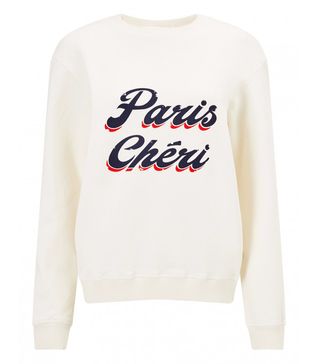 Ba&sh Paris + Cheri Cotton Sweatshirt
