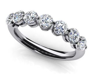 Anjolee + Brilliant 7 Diamonds Anniversary Ring