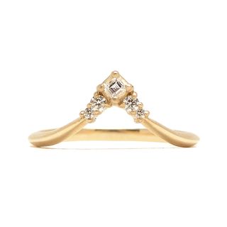 Michelle Fantaci + Diamond Arrow Ring