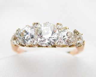 Isadora's + Stunning Five-Stone Diamond Ring